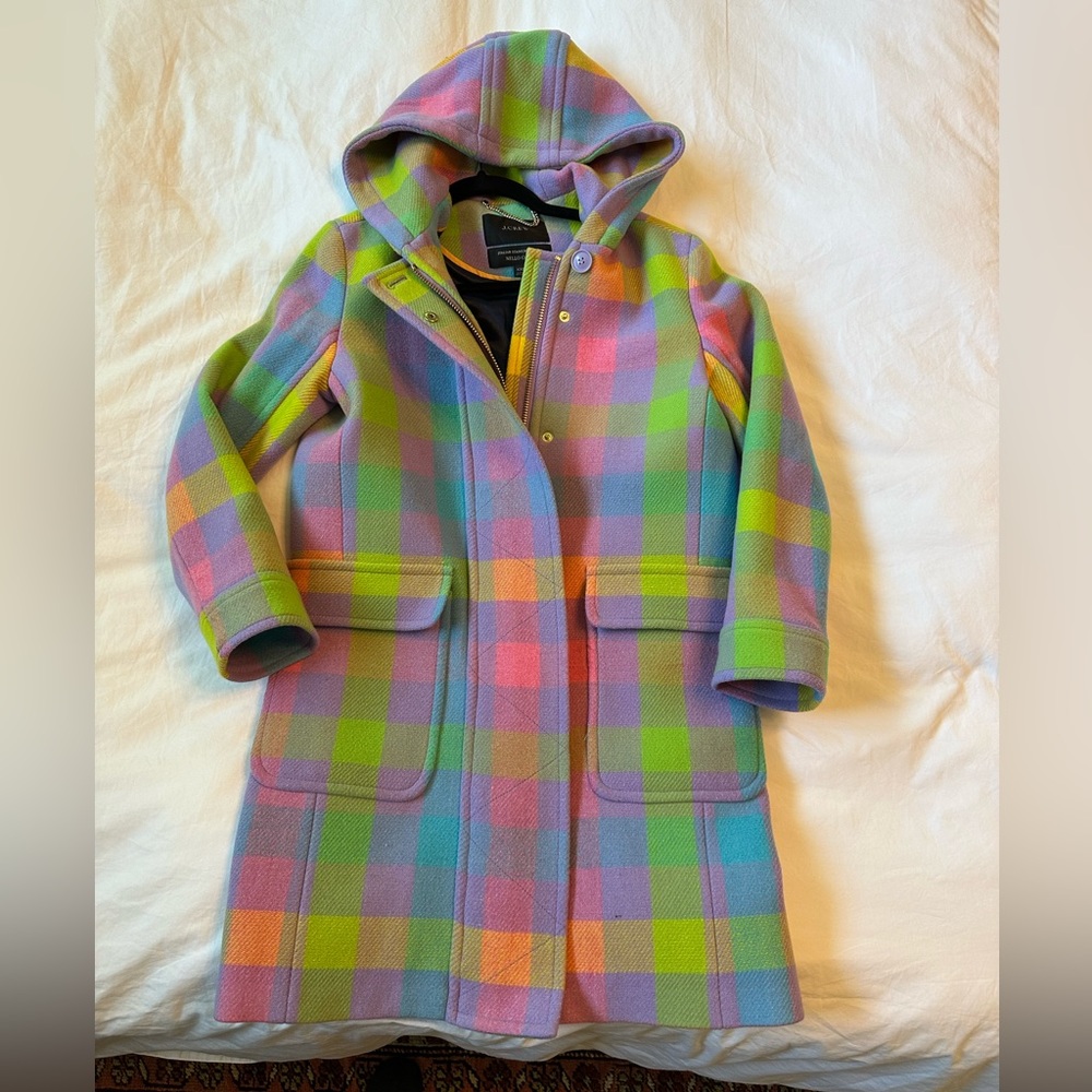 J Crew Collection Special Edition Stadium Coat. NEVER WORN.